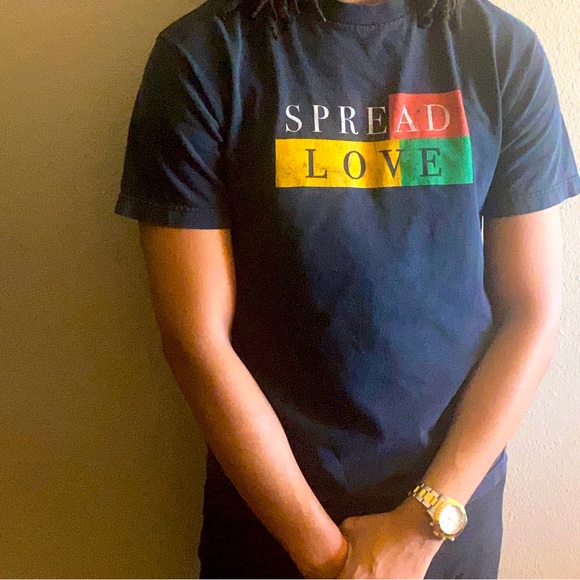(Rare) JoeFreshGoods x Mick Jenkins “Spread Love”collab Tee - Picture 1 of 3